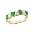 thumbnail image 1 of Everly Women's Emerald 14k Yellow Gold Ring, 1 of 7