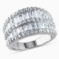 thumbnail image 1 of Everly Women's Cubic Zirconia Sterling Silver Ring, 1 of 7