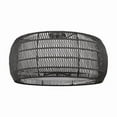 thumbnail image 1 of Golden Lighting Everly 6-light Semi-Flush Mount in Matte Black and Modern Black Rattan shade, 1 of 7