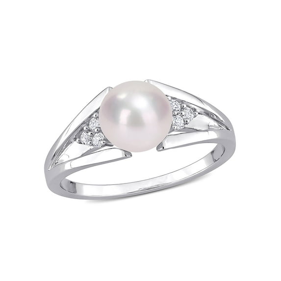 Everly Women's Cultured Pearl Sterling Silver Ring