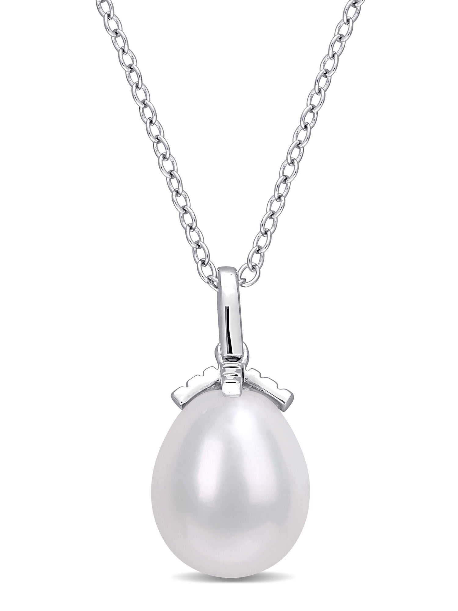 Everly Women's Cultured Pearl Sterling Silver Pendant