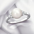 thumbnail image 1 of Everly Women's Cultured Pearl Sterling Silver Ring, 1 of 8