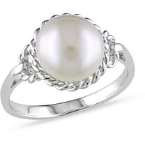 Everly Women's Cultured Pearl Sterling Silver Ring
