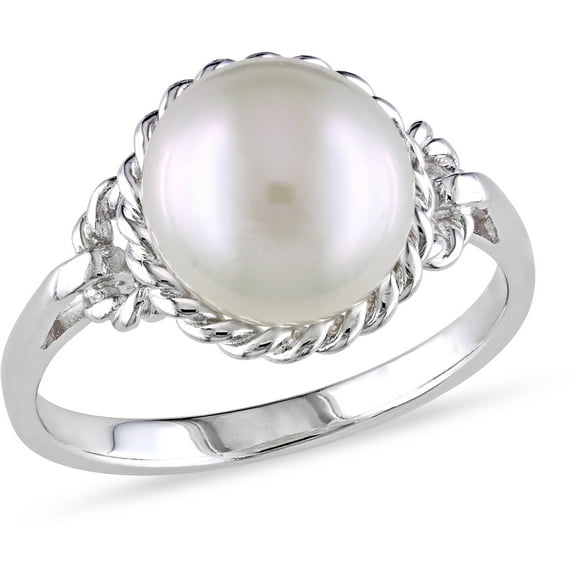 Everly Women's Cultured Pearl Sterling Silver Ring