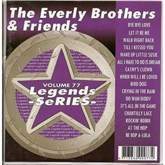 Everly Brothers N Friends Karaoke CDG