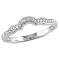 thumbnail image 1 of Everly Women's Diamond 10k White Gold Wedding Ring, 1 of 7