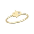thumbnail image 1 of Everly Women's Diamond 10k Yellow Gold Ring, 1 of 6