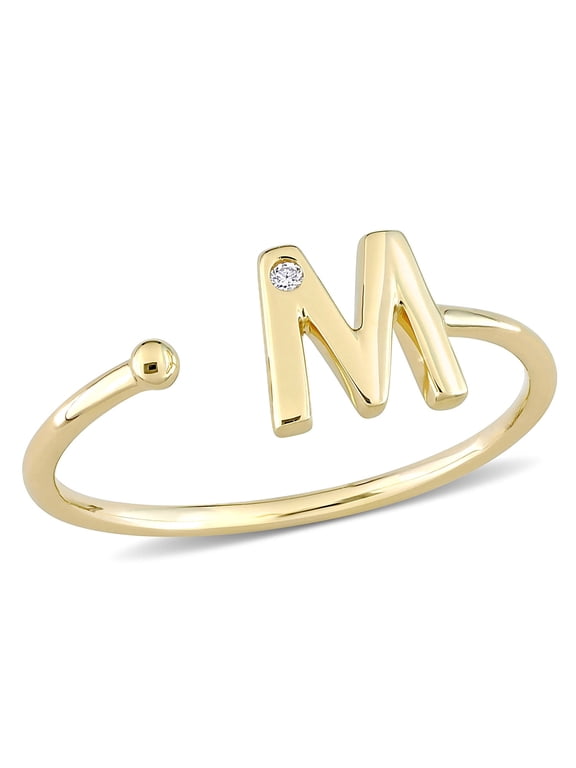 Women's Diamond 10k Yellow Gold Ring