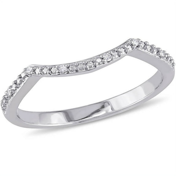 Everly Women's Diamond Sterling Silver Wedding Ring