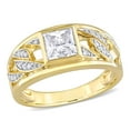 thumbnail image 1 of Everly Men's Created Moissanite 10k Yellow Gold Ring, 1 of 1