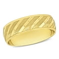 thumbnail image 1 of Everly Men's 10k Yellow Gold Wedding Ring, 1 of 8