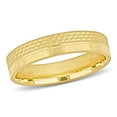 thumbnail image 1 of Everly Men's 14k Yellow Gold Wedding Ring, 1 of 8