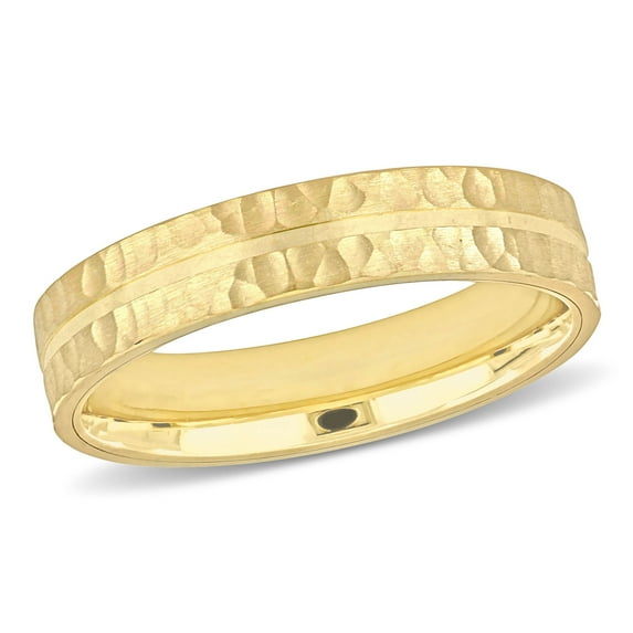 Everly Men's 14k Yellow Gold Wedding Ring