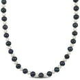 thumbnail image 1 of Everly Men's Cultured Pearl Sterling Silver Necklace, 1 of 6