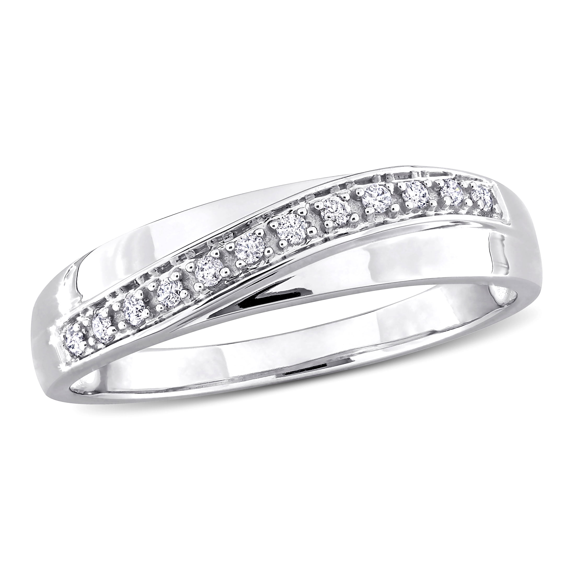 Walmart Deal of Everly Men's Diamond 10k White Gold Ring