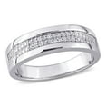 thumbnail image 1 of Everly Men's Diamond Ring in Sterling Silver, 1 of 13