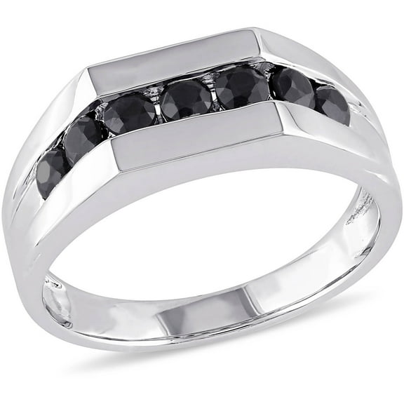 Everly Men's Sapphire Sterling Silver Ring