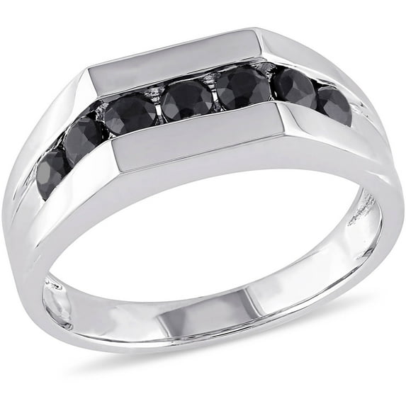 Everly Men's Sapphire Sterling Silver Ring