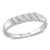 Everly Men's Sterling Silver Wedding Ring