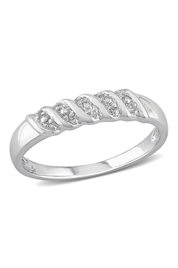 Men's Sterling Silver Wedding Ring
