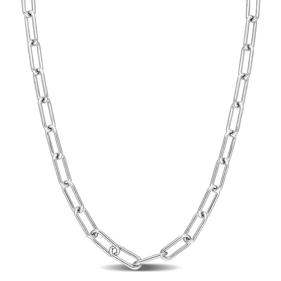 Everly Unisex Sterling Silver Necklace