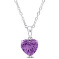 thumbnail image 1 of Everly Women's Amethyst Sterling Silver Necklace, 1 of 5
