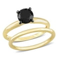 thumbnail image 1 of Everly Women's Diamond 10k Yellow Gold Bridal Set, 1 of 7