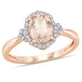 thumbnail image 1 of Everly Women's Morganite 10K Rose Gold Engagement Ring, 1 of 7