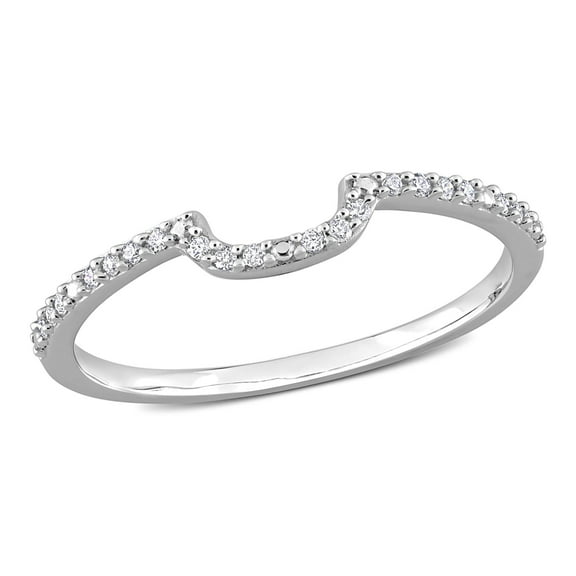 Everly Women's Diamond 14k White Gold Wedding Ring