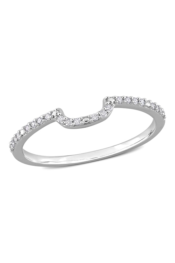 Women's Diamond 14k White Gold Wedding Ring