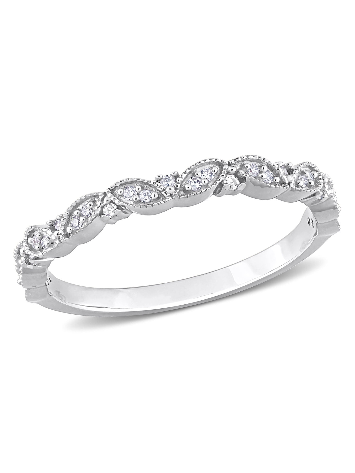 Everly Women's Diamond 10k White Gold Ring