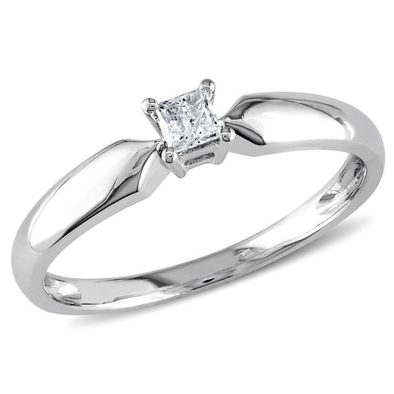 Everly Women's Diamond 10K White Gold Engagement Ring