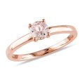 thumbnail image 1 of Everly Women's Morganite 10k Rose Gold Ring, 1 of 6