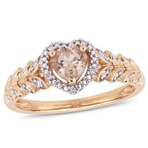 Everly Women's Morganite 10K Rose Gold Engagement Ring