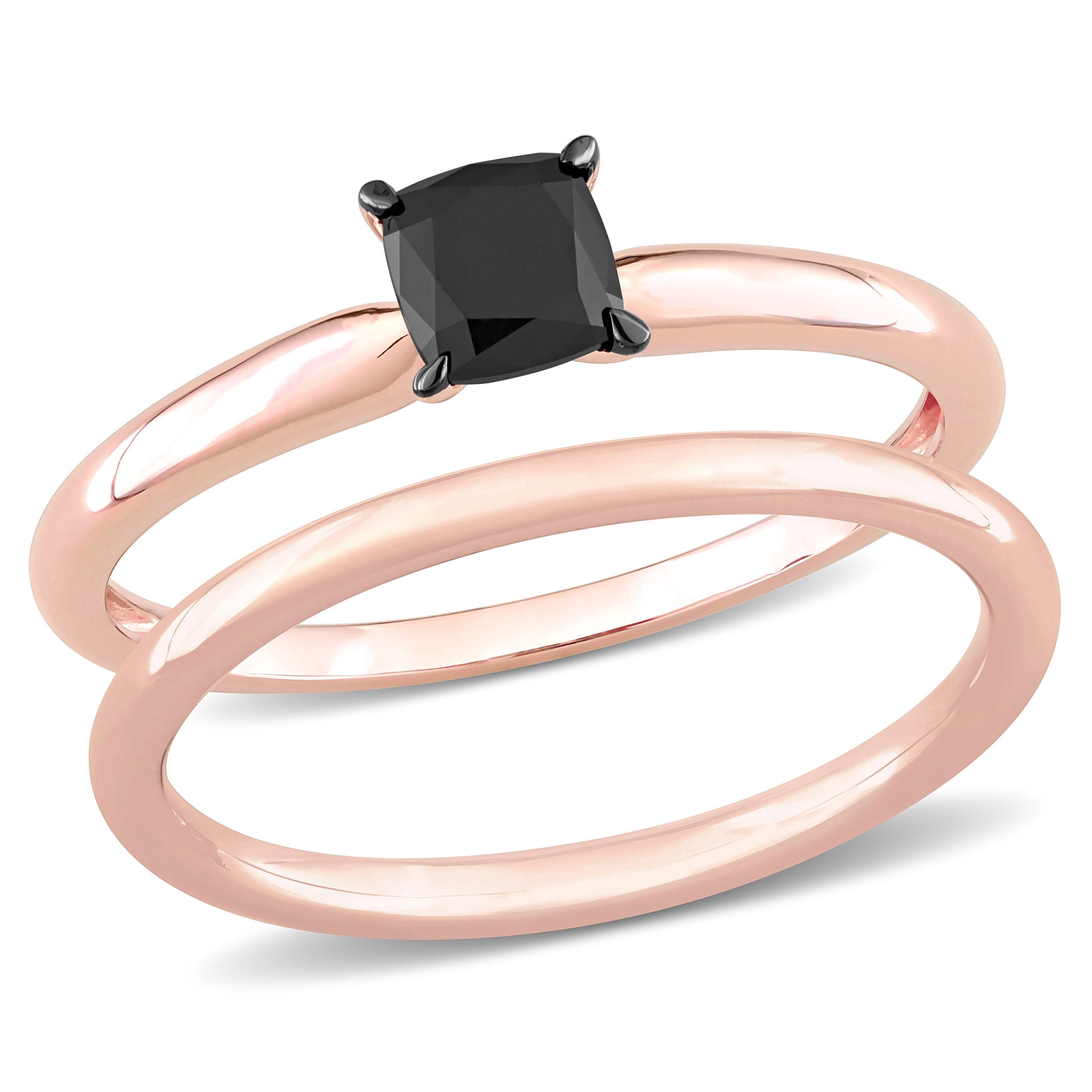 Everly Women's Diamond 14k Rose Gold Bridal Set