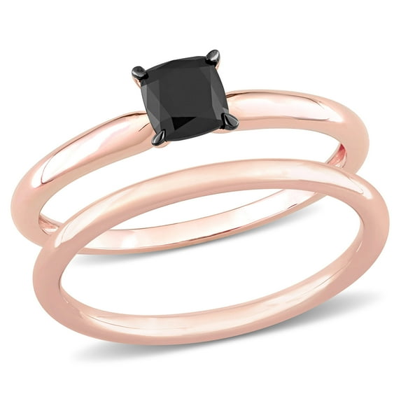 Everly Women's Diamond 14k Rose Gold Bridal Set