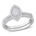 thumbnail image 1 of Everly Women's Diamond 14k White Gold Bridal Set, 1 of 7