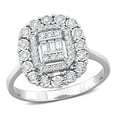 thumbnail image 1 of Everly Women's Diamond 14k White Gold Ring, 1 of 8