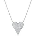 thumbnail image 1 of Everly Women's Diamond 14k White Gold Necklace, 1 of 8