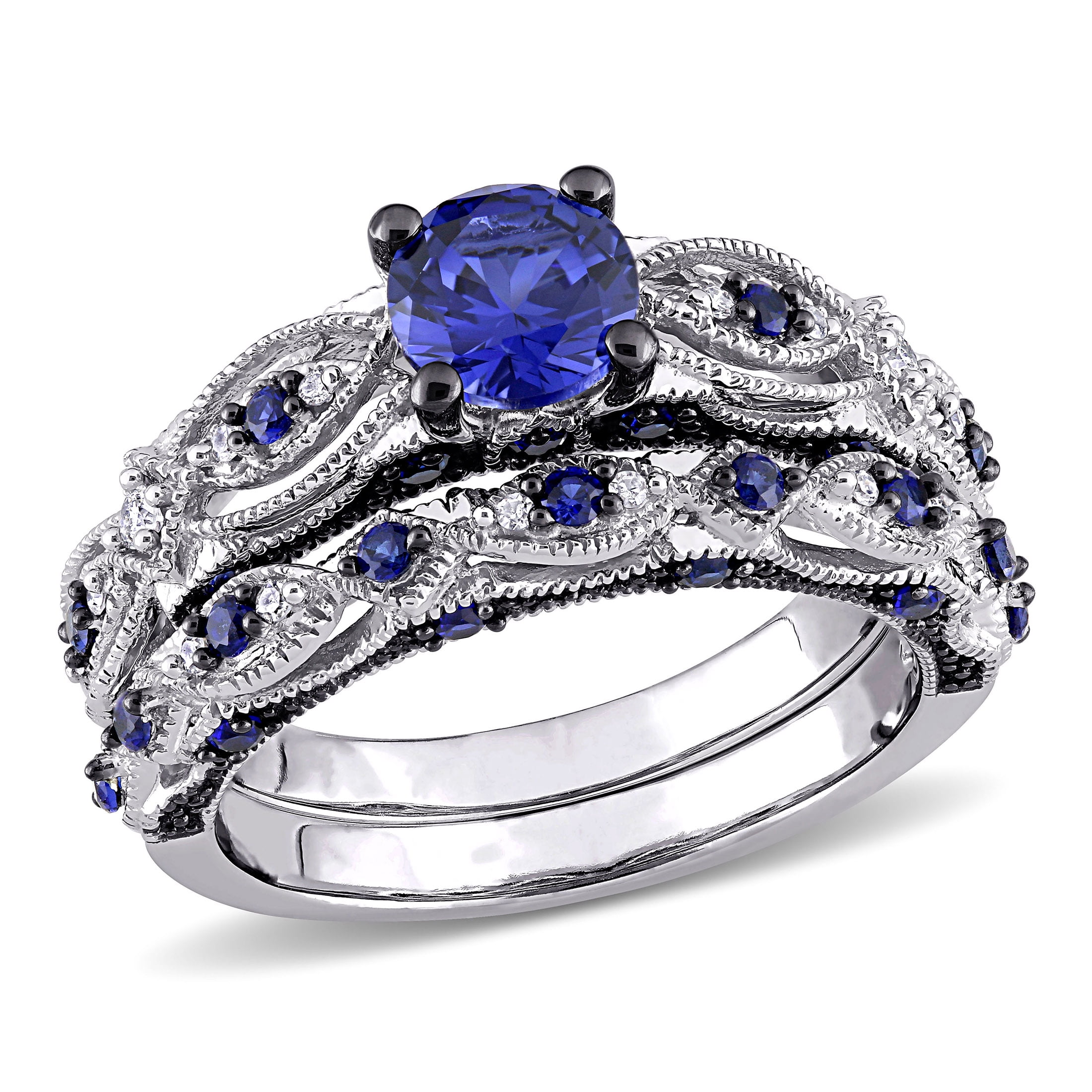 Wedding ring 2024 sets under 1000