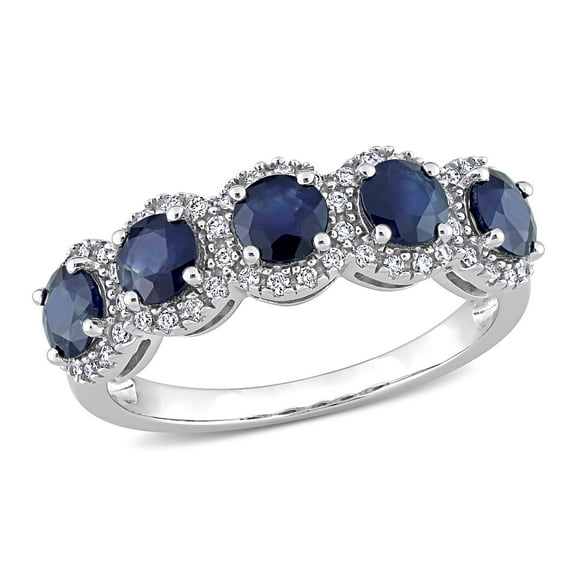 Everly Women's Sapphire 14k White Gold Ring