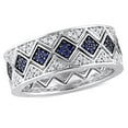 thumbnail image 1 of Everly Women's Created Sapphire Sterling Silver Ring, 1 of 7