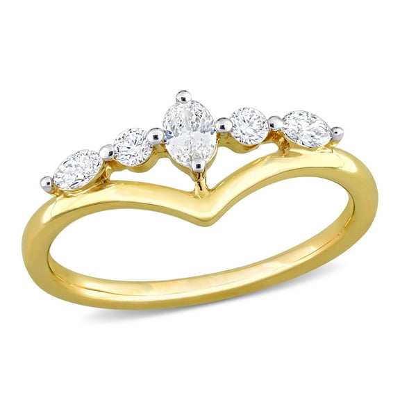 Everly Women's Diamond 14K Yellow Gold Engagement Ring