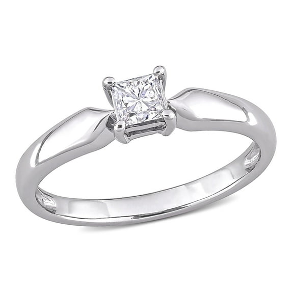 Everly Women's Diamond 10K White Gold Engagement Ring