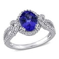 thumbnail image 1 of Everly Women's Tanzanite 14K White Gold Engagement Ring, 1 of 7