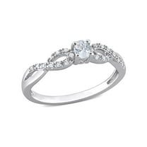 Everly Women's Created Sapphire Sterling Silver Ring