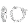 thumbnail image 1 of Everly Women's Diamond 14k White Gold Earrings, 1 of 6