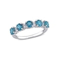 thumbnail image 1 of Everly Women's Topaz Sterling Silver Ring, 1 of 7