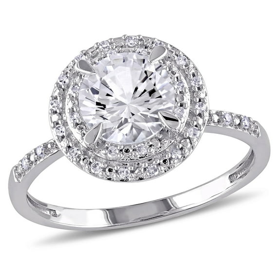 Everly Women's Diamond 10K White Gold Engagement Ring