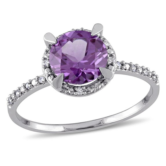 Everly Women's Alexandrite 10k White Gold Ring